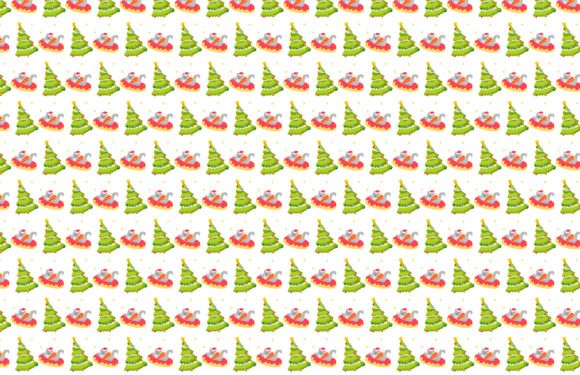 Christmas Animal Pattern Art and Patterns