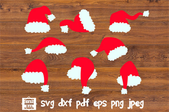 Christmas Hat Svg, Santa Hat Svg