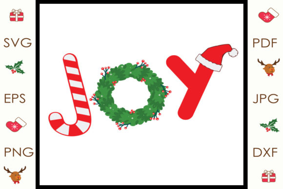 Christmas Joy Svg for Holiday Branding