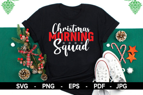 Christmas Morning Crew - Christmas - SVG and Print Templates