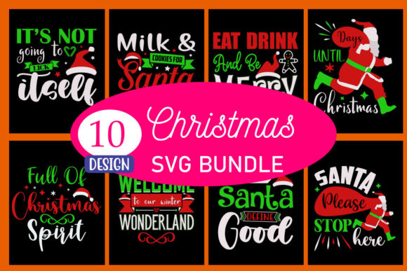 Christmas Svg Designs Bundle & Crafts