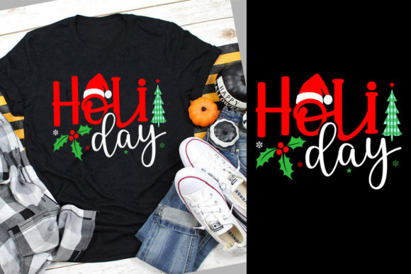 Christmas T Shirt Design, Holiday Craft Print Templates