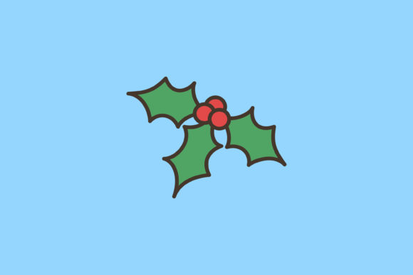 Christmas Vector Icon Illustration and Icons