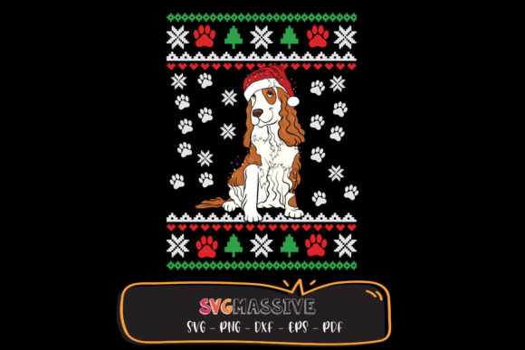 Merry Christmas Funny Dog Svg