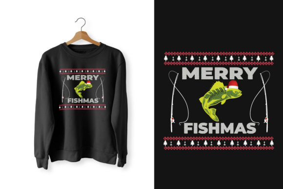 Merry Fishmas Christmas Tshirt