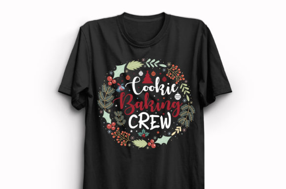 New Christmas T-Shirt Design 131: Print Templates for Holiday Content