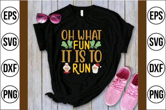 Oh What Fun It is to Run and Crafts