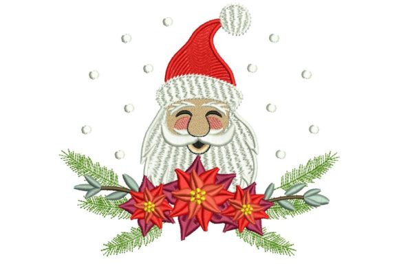 Santa Christmas Wreath for Crafters