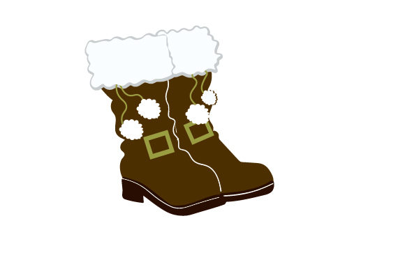 Santa Claus Boots for Christmas