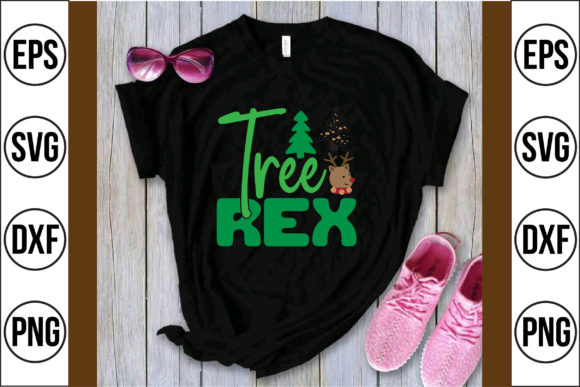 Tree Rex SVG Design for Crafts